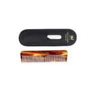 Kent Pocket Comb & Stainless Steel Nail File in Leather Case NU19 - small image