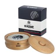 Kent Shave Soap in Beechwood Bowl 120g - small image