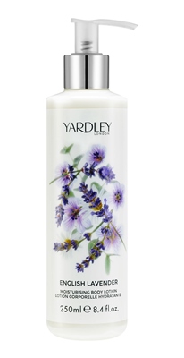 Yardley English Lavender Body Lotion 250ml  Made in the UK 