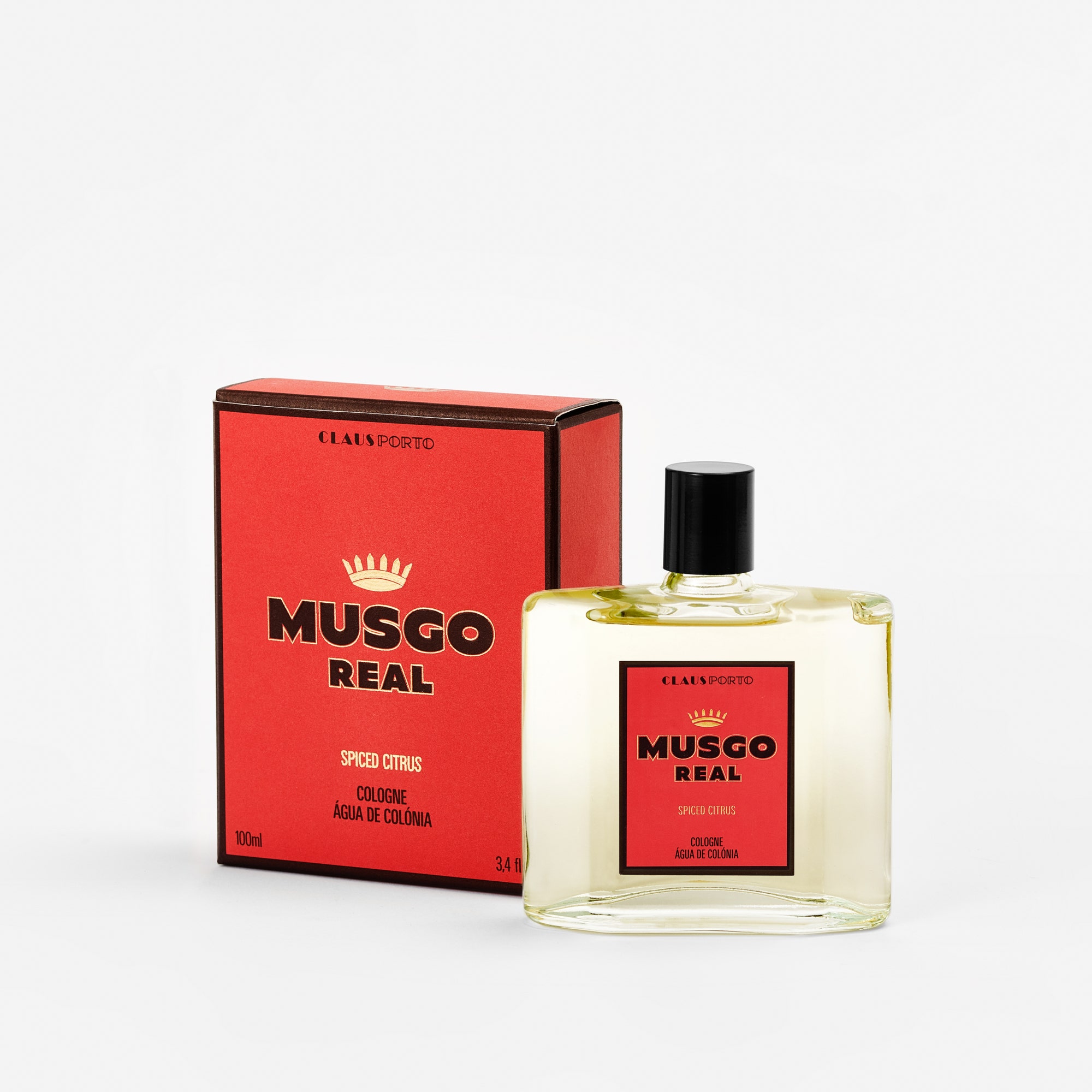 Musgo Real Eau de Cologne, Spiced Citrus