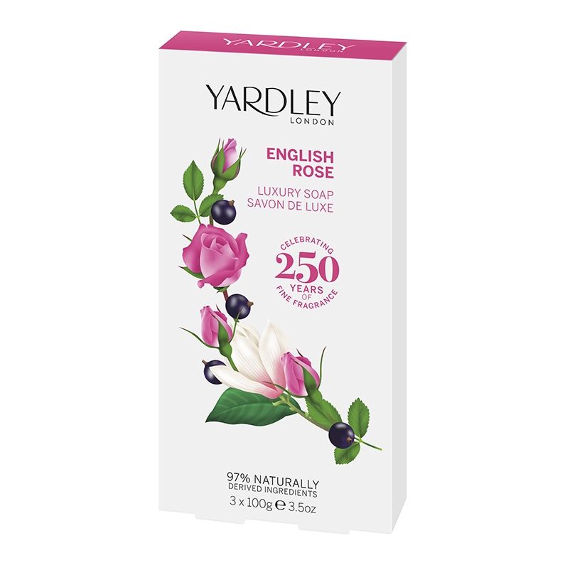 Yardley English Rose Soap Box of 3 As Seen In...