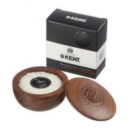 Kent Shave Soap and Oak Bowl 