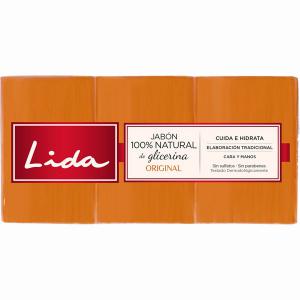 Lida Glycerin Soap from Spain - 3 pack 125g each