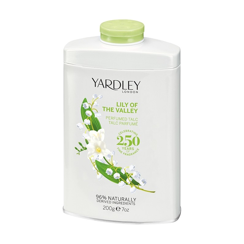 Yardley Lily of the Valley Talcum Powder 200g